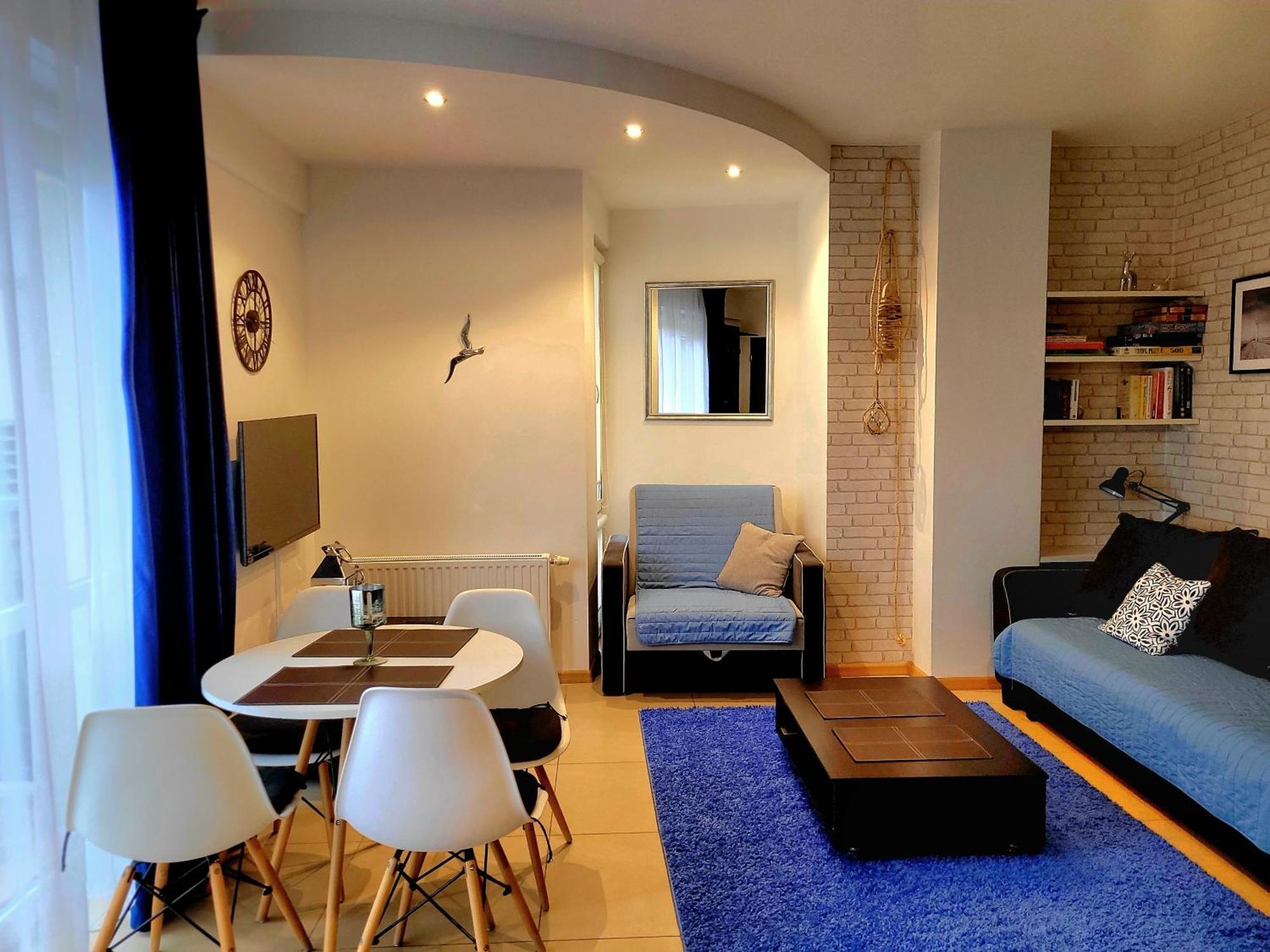 Apartament Wyspa, 2 Pokoje, Parking Gratis Międzywodzie Eksteriør bilde